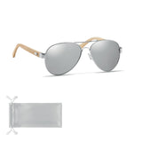 Lunettes de soleil en bambou