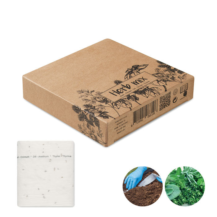Bande de graines d'herbes aromatiques 3 m