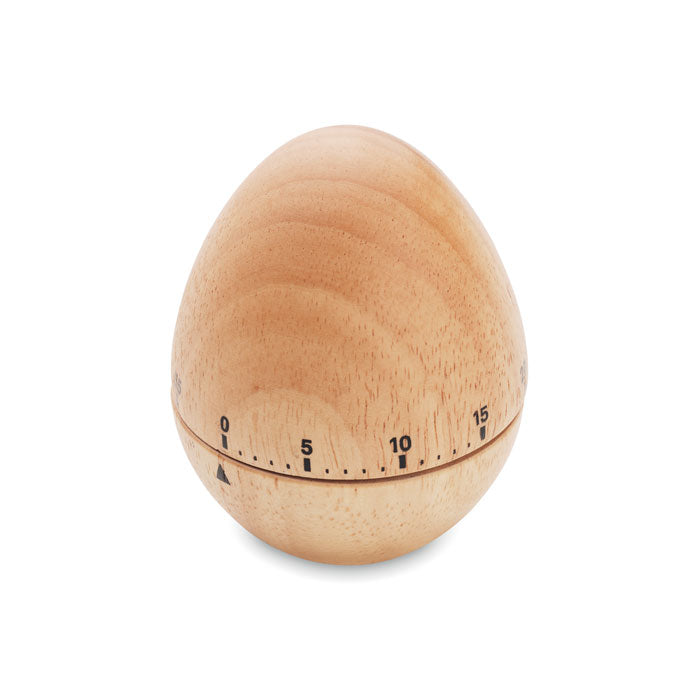 Minuteur de cuisine en bois de pin