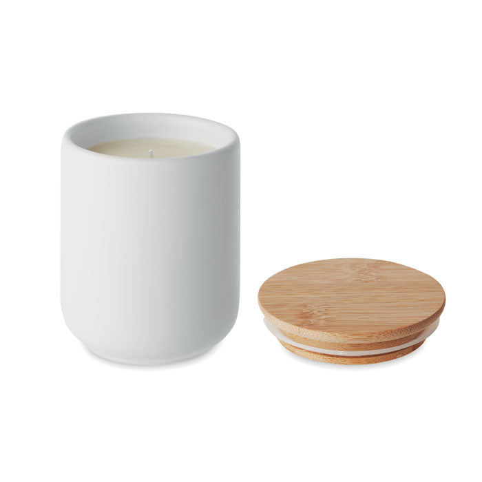 Bougie en pot en grès 200 g
