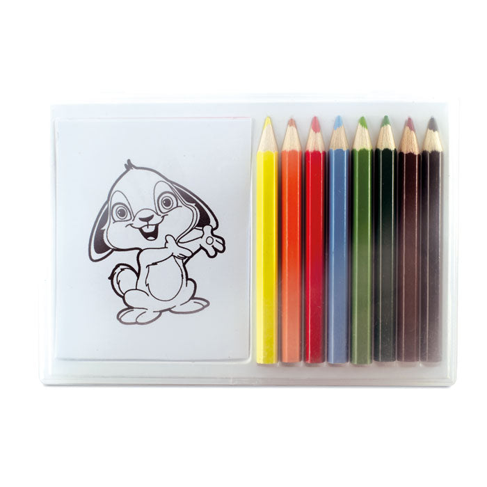Assortiment de crayons de couleur