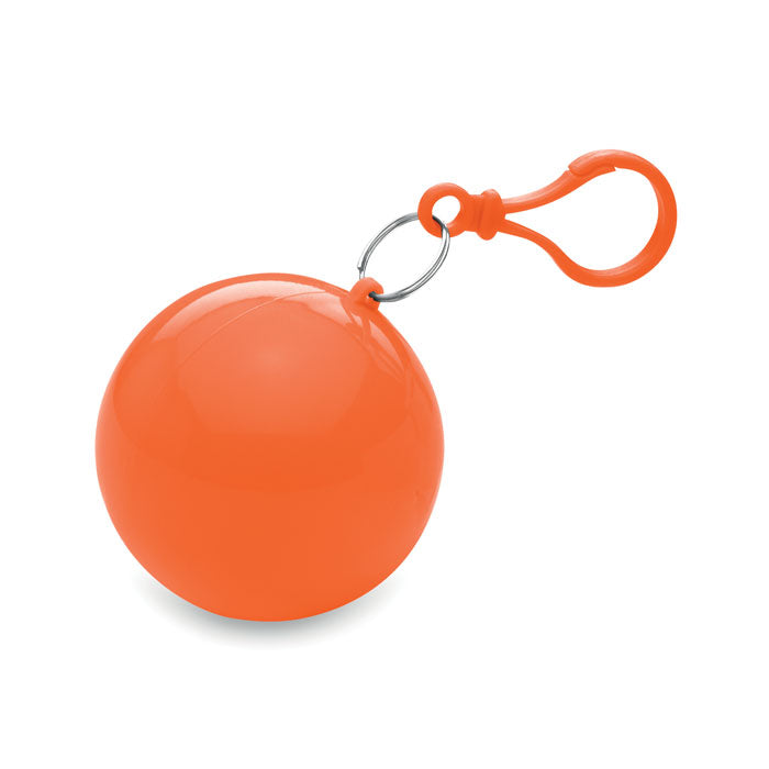 Rain poncho in a ball