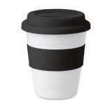 PP cup with silicone lid