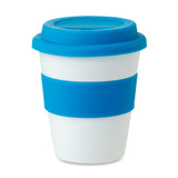 PP cup with silicone lid