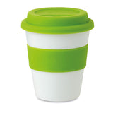 PP cup with silicone lid