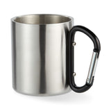 Mug isotherme avec mousqueton