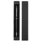 Twist-action ballpoint pen with stylus