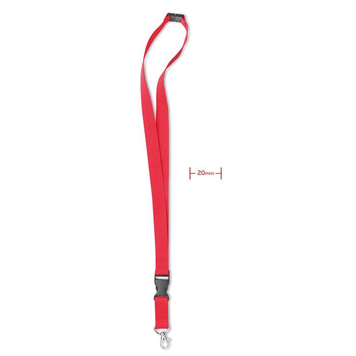 Lanyard with carabiner 20mm