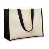 Cabas en jute/toile