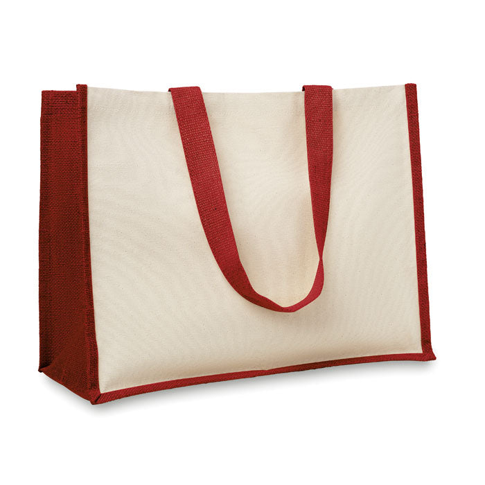 Jute/Canvas Shopper