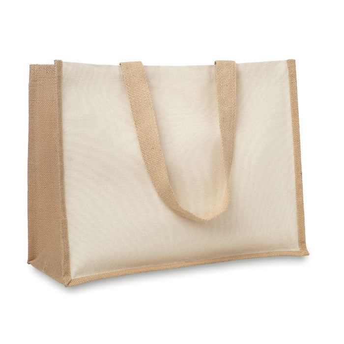 Jute/Canvas Shopper