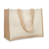 Cabas en jute/toile