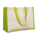 Cabas en jute/toile