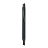 Push-button ballpoint pen with stylus
