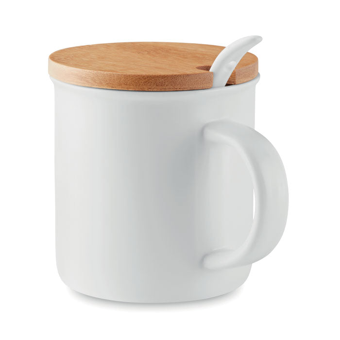 Porcelain coffee mug