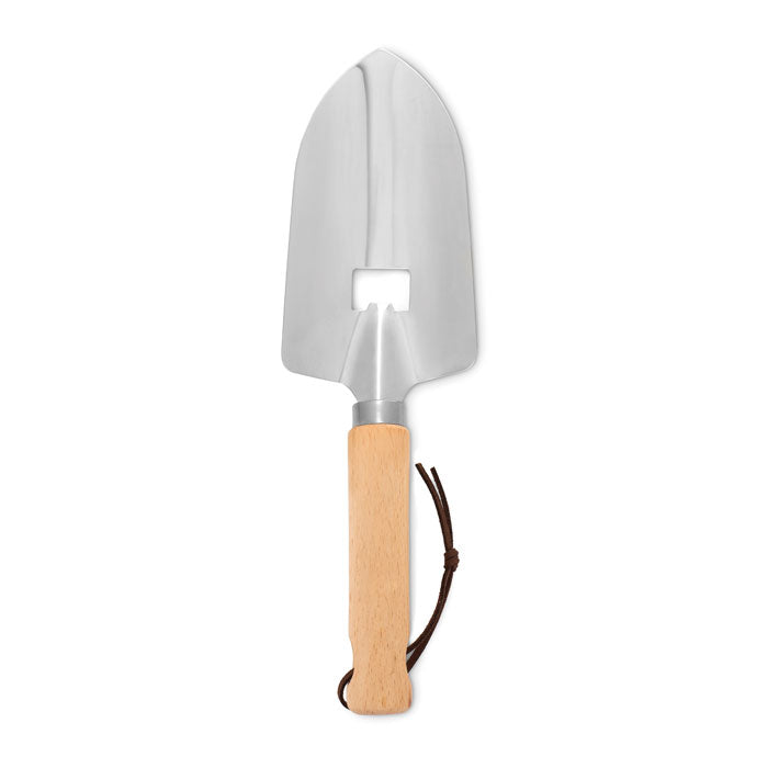 Shovel with bottle opener