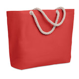 Beach bag with rope handle