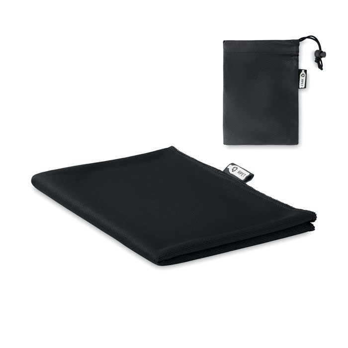 RPET Sports Towel with Pouch