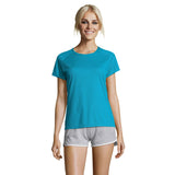 T-SHIRT SPORTIF FEMME 140g