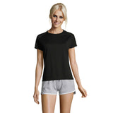 T-SHIRT SPORTIF FEMME 140g