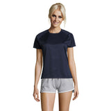 T-SHIRT SPORTIF FEMME 140g
