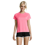 T-SHIRT SPORTIF FEMME 140g