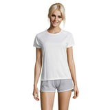 T-SHIRT SPORTIF FEMME 140g