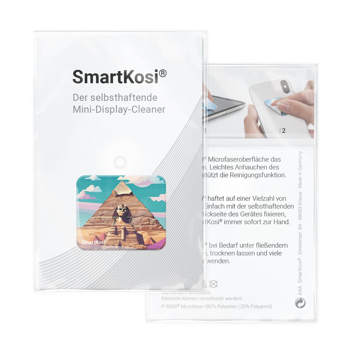 Nettoyant d'écran SmartKosi® 3,0x2,5 cm - Livraison sous 2 semaines ! Pack tout inclus